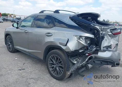 2022 Lexus Rx 350 F Sport Handling из США, поврежденный, VIN 2T2YZMDA5NC333208